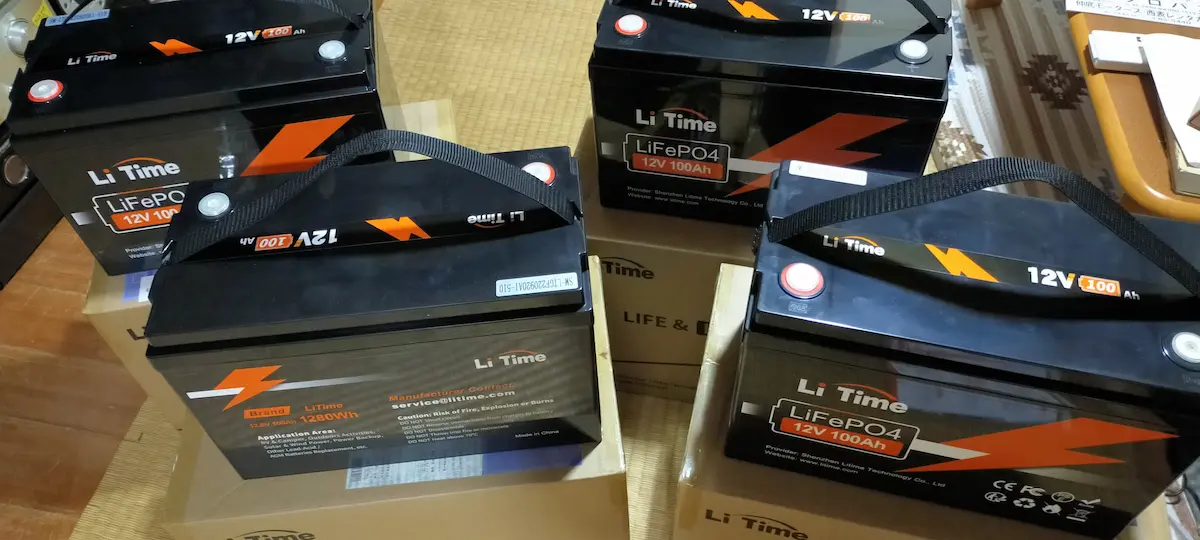 LiTime】12V100Ah リン酸鉄リチウムイオンバッテリー 1280W（徹底解説 
