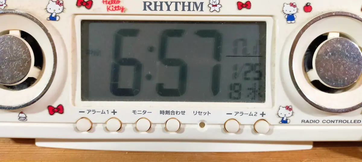 6：57pm室内温度17.1℃リン酸鉄リチウムイオンバッテリー暖房エアコン開始