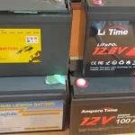 リン酸鉄リチウムイオンバッテリー12V100ah(メーカー違い1つはMini)