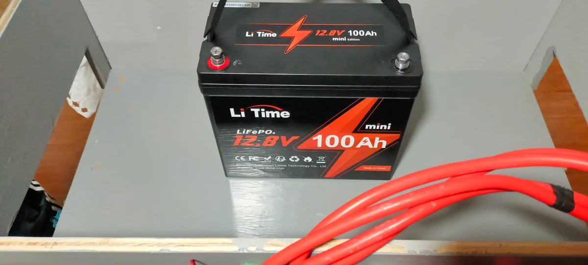 LiTimeリン酸鉄リチウムイオンバッテリー12.8V100ah Mini