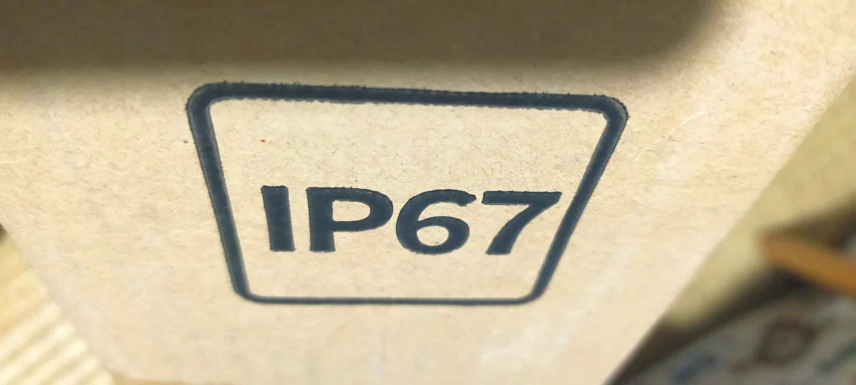 IP67防塵防水マーク