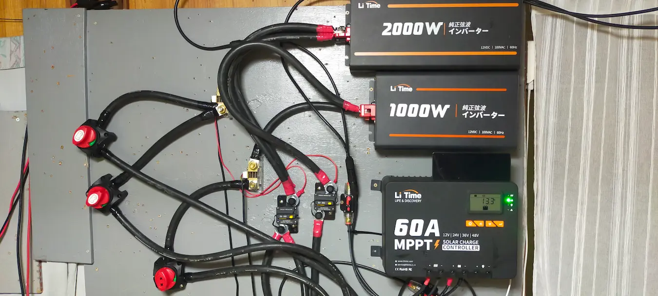 リン酸鉄リチウムイオンバッテリー電源化(充電器の自作)