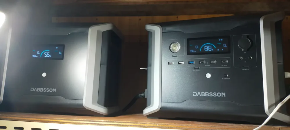最先端】DABBSSON(ダブソン)ポータブル電源使ってみた