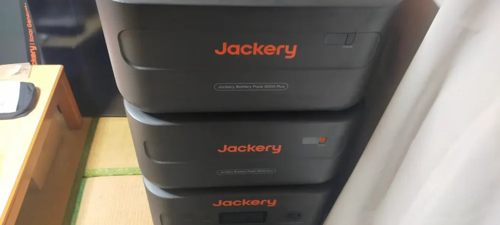 jackery容量拡張バッテリー(2台)