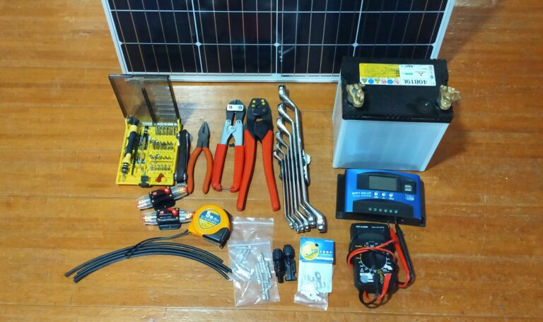 太陽光発電を自作する ソーラーパネル接続方法と配線作り 小さな発電所の作り方