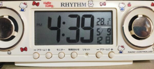 エアコン使用4時間の室内温度28.1C
