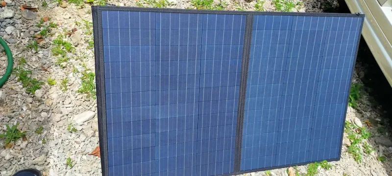 適した発電場所を探せ!】allpowersソーラーパネル2種類使ってみた