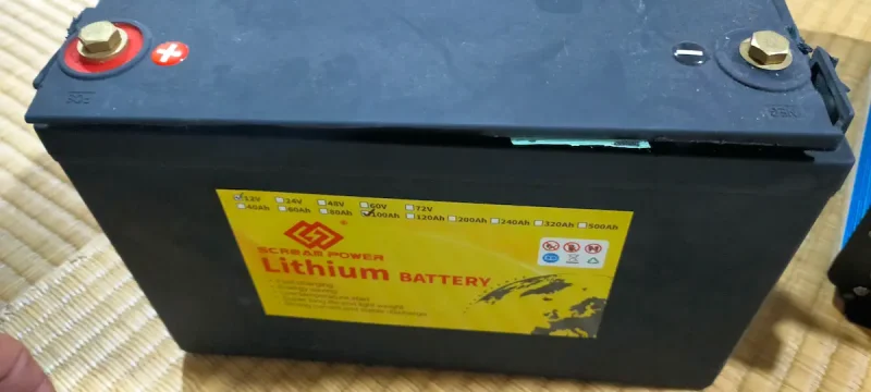 リン酸鉄リチウムイオンバッテリー12V100ah