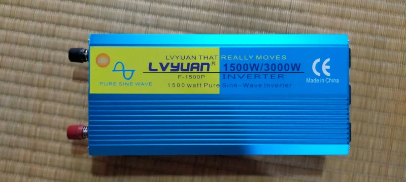 インバーター 正弦波 24v 100v 2000w 最大4000W 落っこち 地震 停電