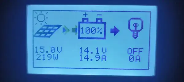 15.0V219W発電
