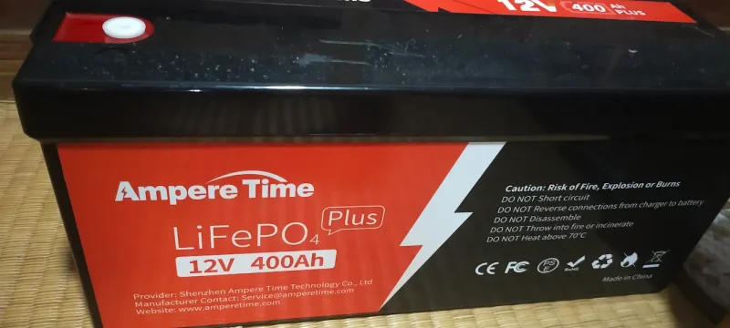 不調なの？リン酸鉄リチウムイオンバッテリー|12V400ah入れ替えチェック