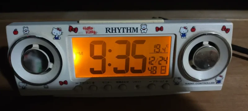 室内温度計19.4℃(2023年12月24日)